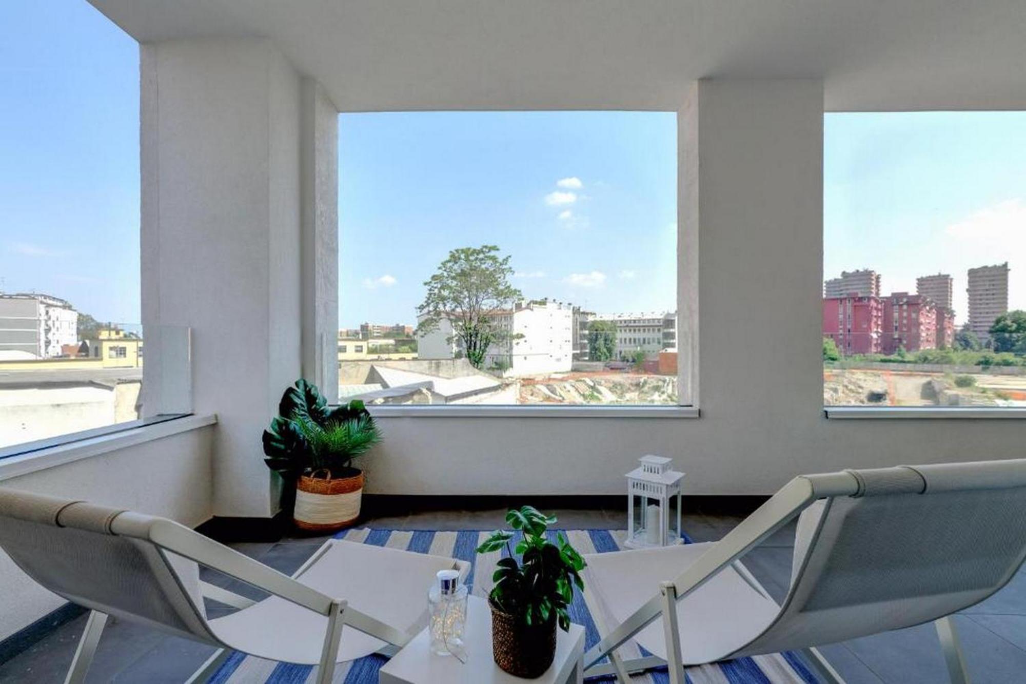Lovely Terrace Apartment - Porta Romana District 米兰 外观 照片
